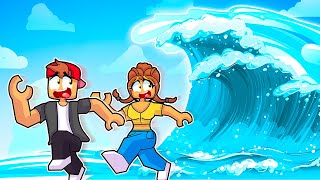 ROBLOX TSUNAMI GAME [upl. by Silver]