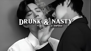 Drunk and nasty X werkkk  speed up  reverb   tisakorean X pierre bourne ft sharc [upl. by Torrence]