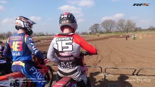 2022 Round 1 of the MX Nationals British Motocross Champ at FatCat Moto Parc [upl. by Aihsetal399]