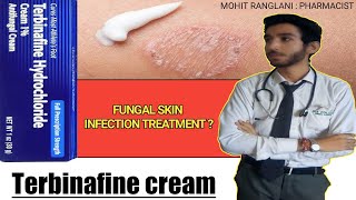 Terbinafine hydrochloride cream  Usessideeffects directions  Fungal infection treatment in Hindi [upl. by Puff]