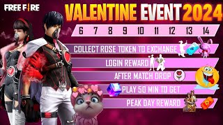 VALENTINE EVENT FREE FIRE 2024 ❤️  FREE FIRE VALENTINE EVENT  FREE FIRE NEW EVENT  FF NEW EVENT ✅ [upl. by Bond]