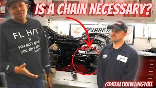 When should you switch to a chain Chain vs Belt on HarleyDavidson Performance Baggers [upl. by Aleekat]