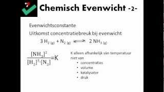 Chemisch Evenwicht 2 [upl. by Pasho]