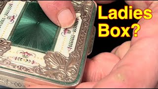 Too Posh for Snuff Antique box with FABERGE connection [upl. by Molton]