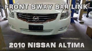 How to Replace Front Sway Bar Links 20072012 Nissan Altima [upl. by Seagrave937]