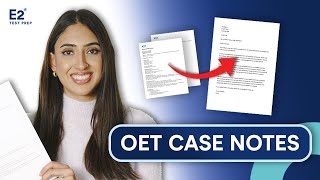 OET Case Notes Analysis  How to Write an OET Fomal Letter [upl. by Haimehen]