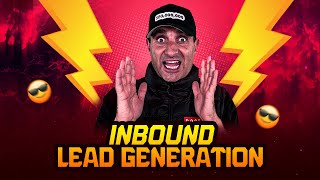 Inbound Lead Generation Explained [upl. by Ortrude]