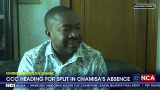 Zimbabwe Politics  CCC heading for split in Chamisas absence [upl. by Adnirual106]