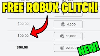 FREE ROBUX GLITCH IN ROBLOX [upl. by Mail]