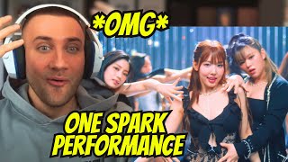 EVERYONES ERA TWICE “ONE SPARK” Performance Video  REACTION [upl. by Ahsiket]