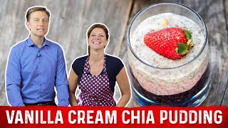 Keto Vanilla Chia Pudding by Dr Berg [upl. by Auhsohey476]