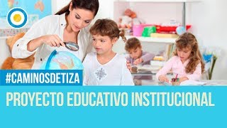 Proyecto Educativo Institucional  Caminos de tiza 1 de 4 [upl. by Onfre]