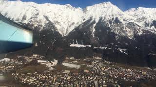 Flying into Innsbruck Airport [upl. by Alenson855]