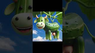 Cowlike cucumber cucumber cow ai artai short shorts shortvideos real [upl. by Bough]