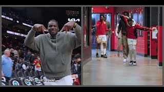 Atlanta Hawks was happy after their win against the Philadelphia 76ers [upl. by Akehsay]