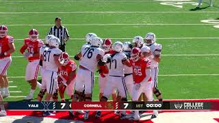 Highlights Cornell Football vs Yale  HOMECOMING  9242022 [upl. by Einahpetse157]