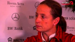 Isabell Werth  Interview  Dressursport am Abgrund  German Masters  Stuttgart  2014 [upl. by Ennazus]