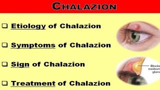 Chalazion [upl. by Ahsratan788]