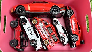 Box Full of Model Cars  Mazda Miniature toy car model Lamborghini  Review of toy cars L1705 02 [upl. by Okubo]