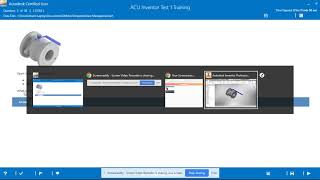 GMetrix Inventor 2016 Practice Test 1 Question 2 [upl. by Nitsed]