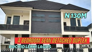 HOUSE FOR SALE IN LEKKI LAGOS NIGERIA 4 Bedroom Semidetached duplex in lagos sales realestate [upl. by Selry]