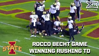 Rocco Becht Game Winner and Two Point Conversion vs UCF [upl. by Nithsa]