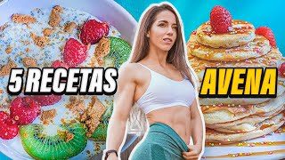 Desayunos Con AVENA Para Ganar MASA MUSCULAR [upl. by Nhepets]