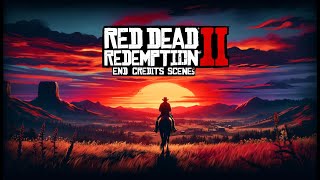 RED DEAD REDEMPTION 2 END CREDITS SCENES [upl. by Erodavlas]