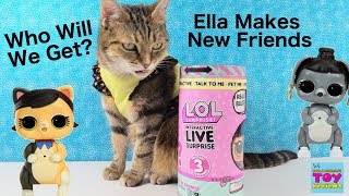 LOL Surprise Live Interactive Pet Blind Bag Toy Unboxing Review  PSToyReviews [upl. by Allerym]