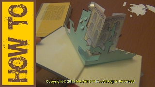 How to Make Popup Book [upl. by Jovi90]