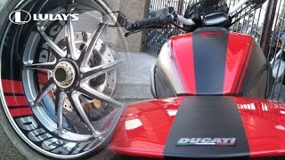 Custom Decals for Ducati Diavel by Larry Lulay [upl. by Enyamrahc954]