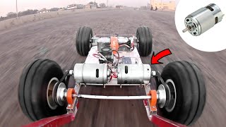 How To Make High Speed Remote Control Car Using 775 Motor [upl. by Saenihp10]