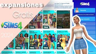 EXPANSIONES GRATIS SIMS 4 2024  AnnieStarry ✨ [upl. by Lacram]