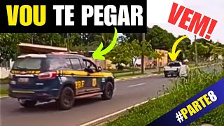 CORREU dos quotZÔMIquot Ep8 MOTORISTAS IMPRUDENTES Se DANDO MAL De CARA com a PRF prf dashcam [upl. by Pam267]