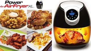 Power Airfryer XL Recipes Fish and Chips and Reviews Step by Step [upl. by Coplin]