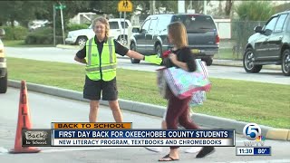 Okeechobee County students head back to school [upl. by Rempe335]