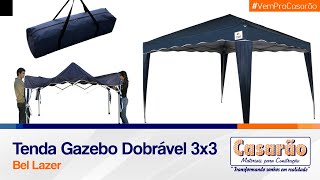 Tenda Dobrável 3x3m  Bel Lazer [upl. by Adnole]