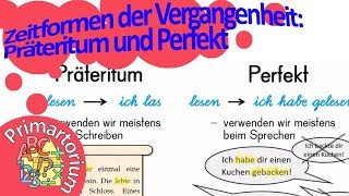 Zeitformen der Vergangenheit  Präteritum und Perfekt [upl. by Shewmaker]