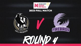 Magpies v Firebirds  Round 4 2023  Full Match  Suncorp Super Netball [upl. by Atiuqrahc]