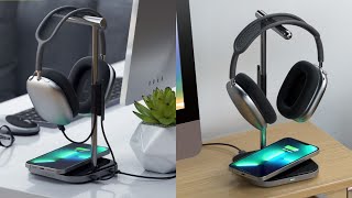 5 Best Headphone Stands With Wireless Charger [upl. by Paton]