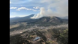 Coconino National Forest official talks Flagstaff area where Museum Fire burns [upl. by Nelaf11]