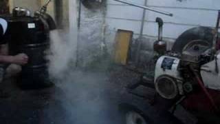 wood gasifier burn outvery dangerous so be careful [upl. by Anatollo]