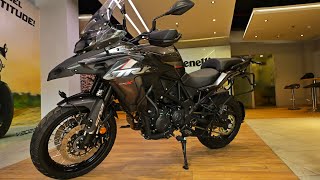 Benelli Trk 502X New Colour Varient Touring Bike 2024 [upl. by Ynaffital981]