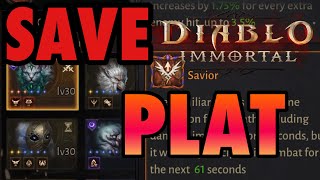 5 Steps to make Cat Pet with 61 Second Savior CD with no Conversion stones Diablo Immortal Familiar [upl. by Elpmet]