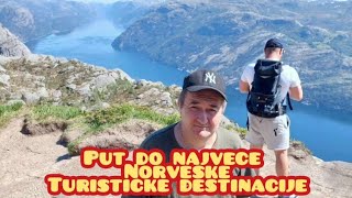 Put do najvece Norveske turisticke destinacije nije lak [upl. by Storz]