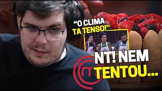 CASIMIRO REAGE MASTERCHEF  AIN BOLINHO EP13  TEMP 09 PT 2  Cortes do Casimito [upl. by Bertasi]