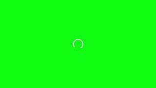 YouTube LoadingBuffering Animation Green Screen 2020 Royalty Free [upl. by Thomey]