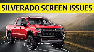 Chevy Silverado SCREEN Issue ⚠️  How to Fix it Without Spending a Penny [upl. by Carothers]