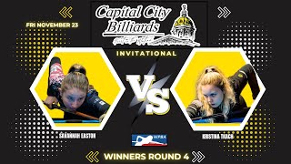 WPBA Capital City Invitational  Savannah Easton vs Kristina Tkach [upl. by Pantheas952]