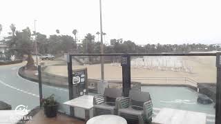 Webcam Lanzarote  Live Stream from the Beachbar in Costa Teguise [upl. by Gotthard]